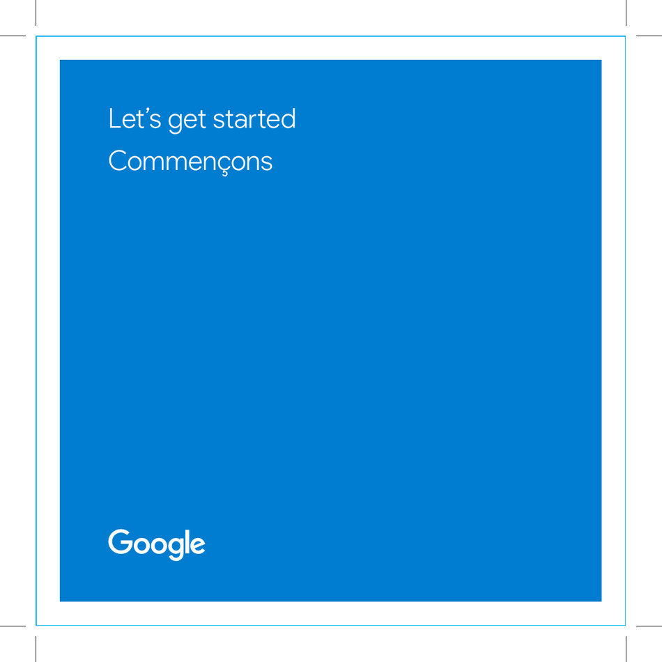 GOOGLE WIFI POINT QUICK START MANUAL Pdf Download ManualsLib