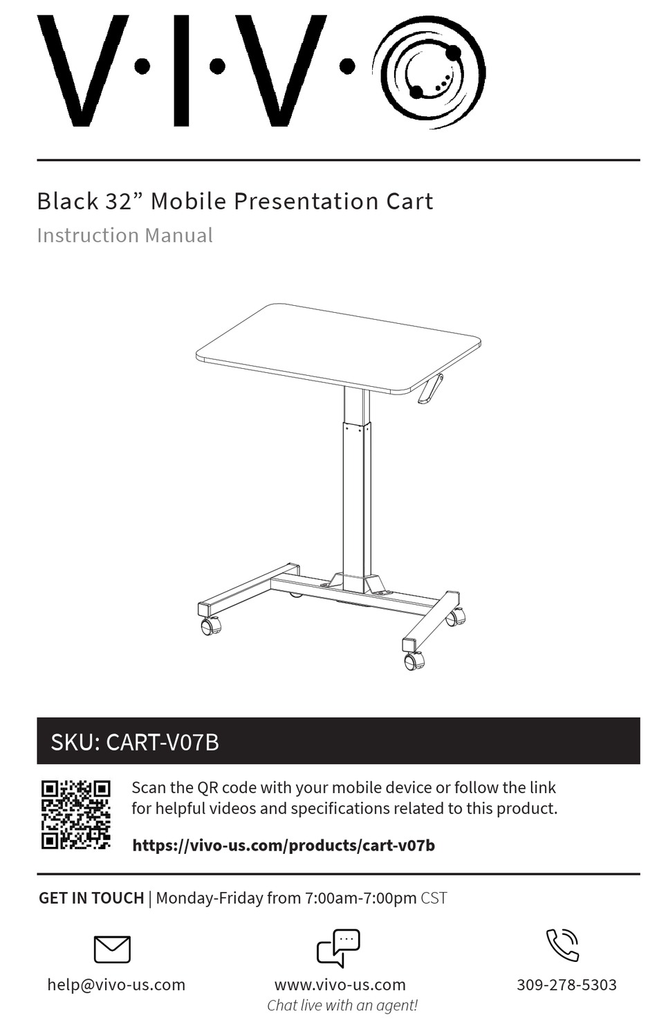 VIVO CARTV07B INSTRUCTION MANUAL Pdf Download ManualsLib