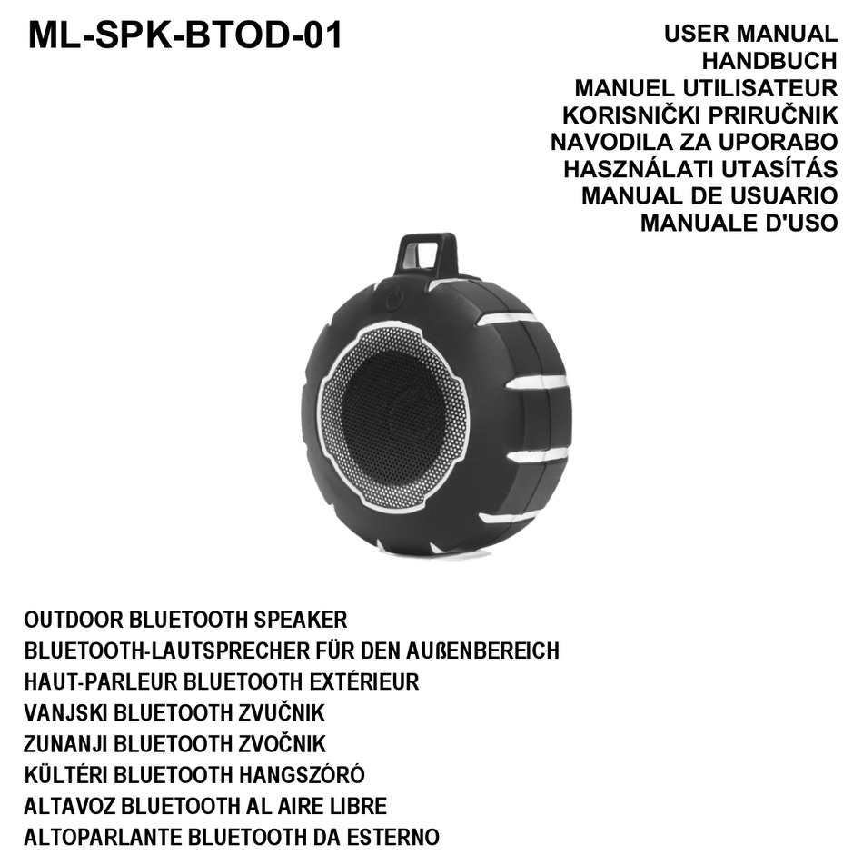 GEMBIRD ML-SPK-BTOD-01 USER MANUAL Pdf Download | ManualsLib