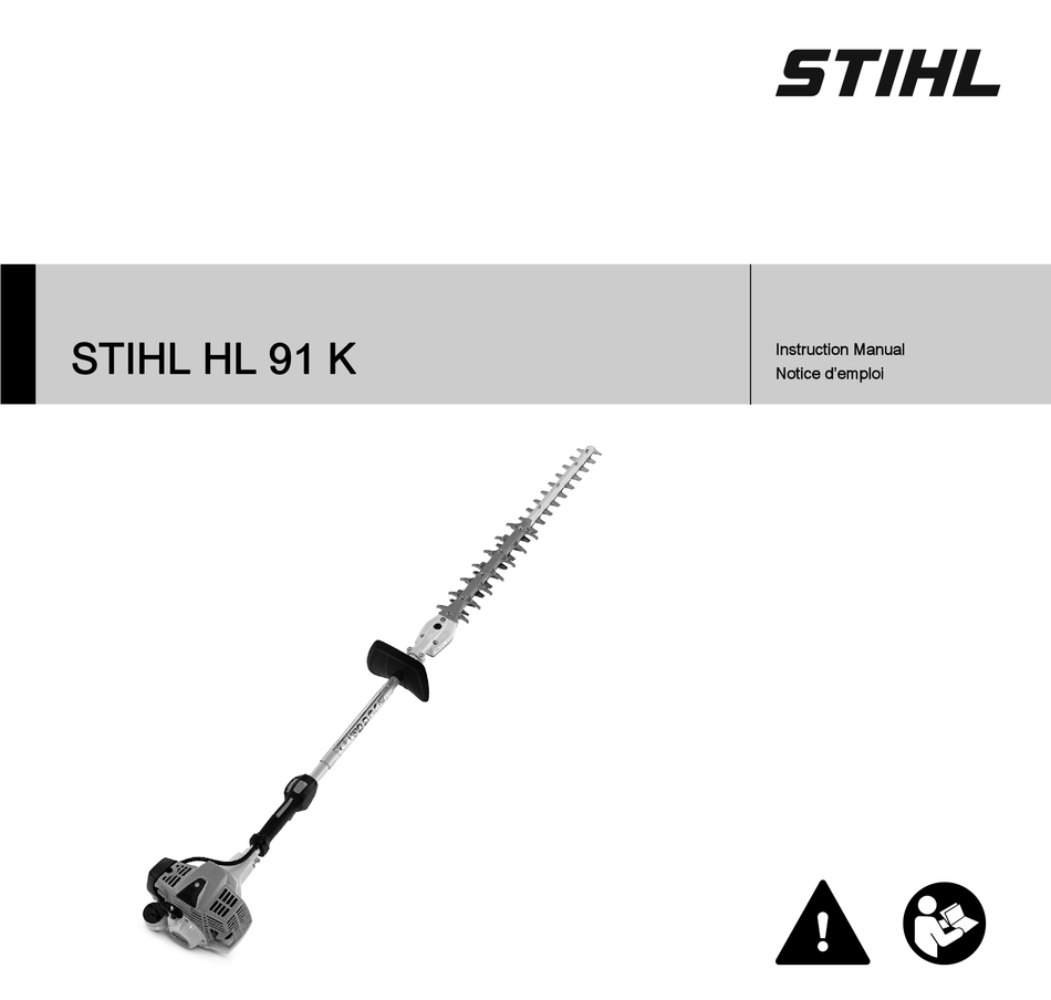 STIHL HL 91 K INSTRUCTION MANUAL Pdf Download ManualsLib