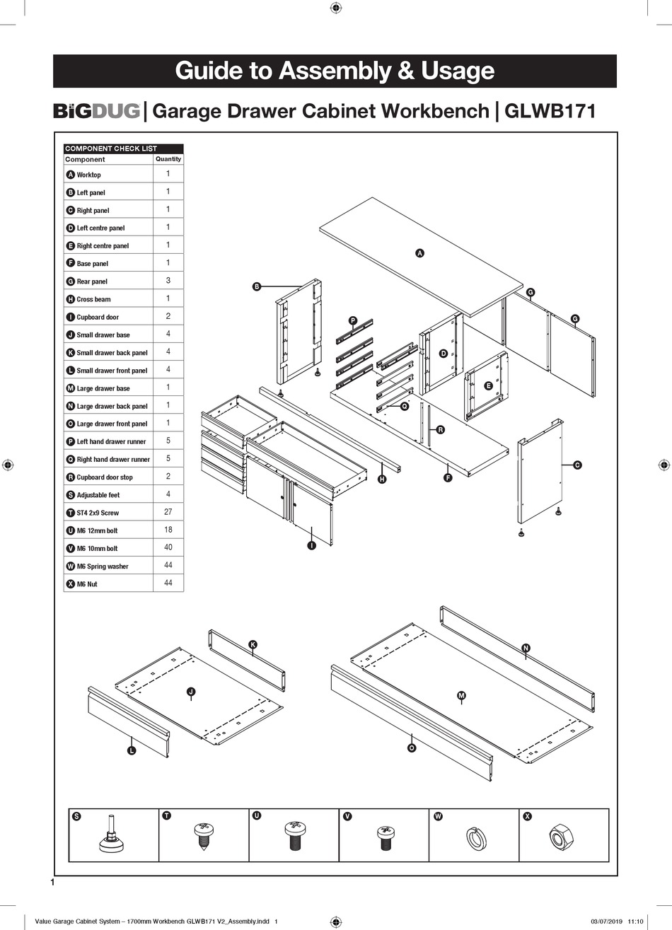 BIGDUG GLWB171 MANUAL TO ASSEMBLY & USAGE Pdf Download ManualsLib