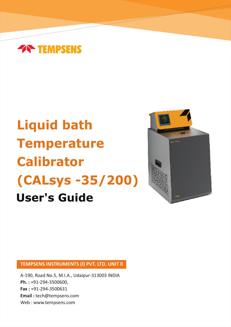 TEMPSENS CALSYS 35 200 USER MANUAL Pdf Download ManualsLib TEMPSENS CALSYS 35 200 USER MANUAL Pdf Download ManualsLib