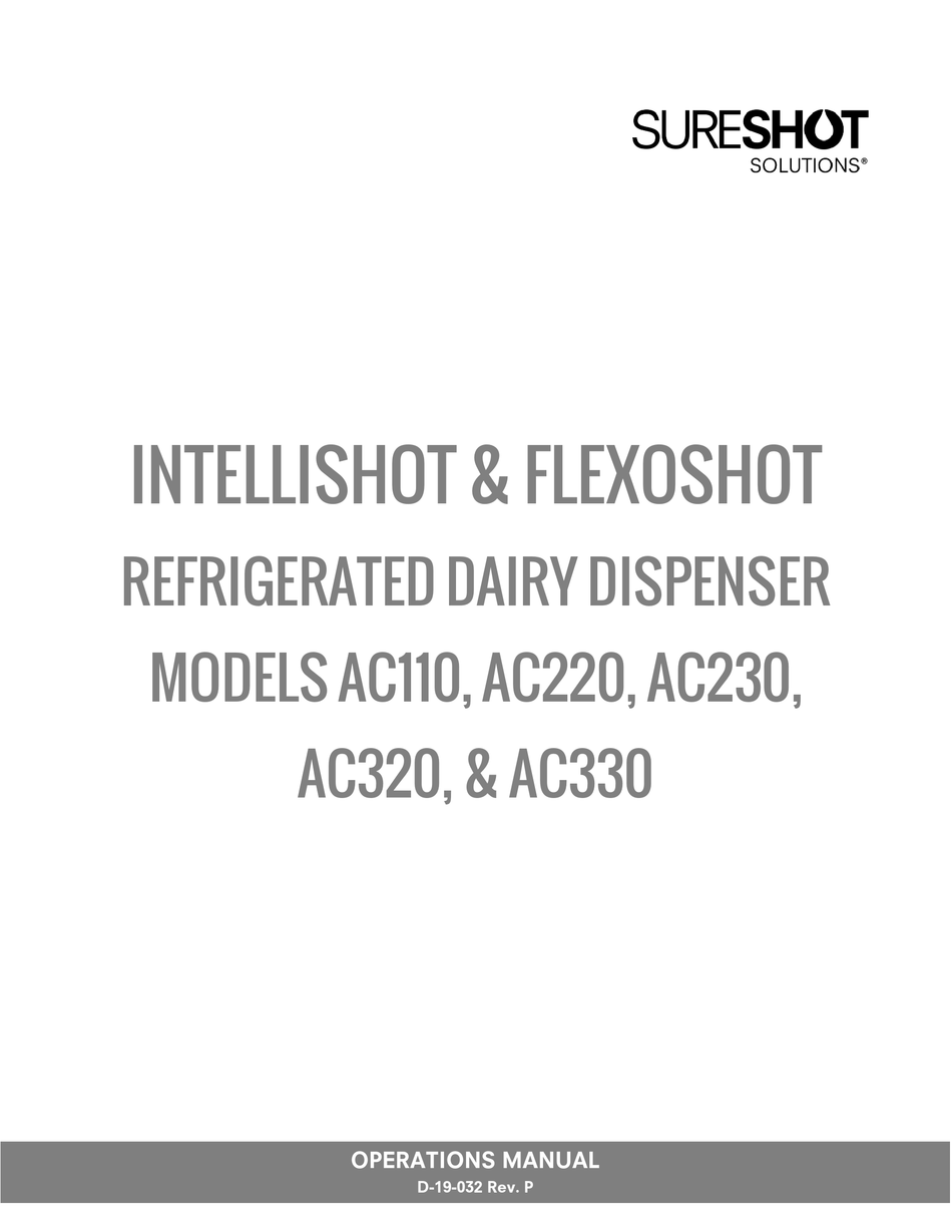 SURESHOT AC110 OPERATION MANUAL Pdf Download ManualsLib