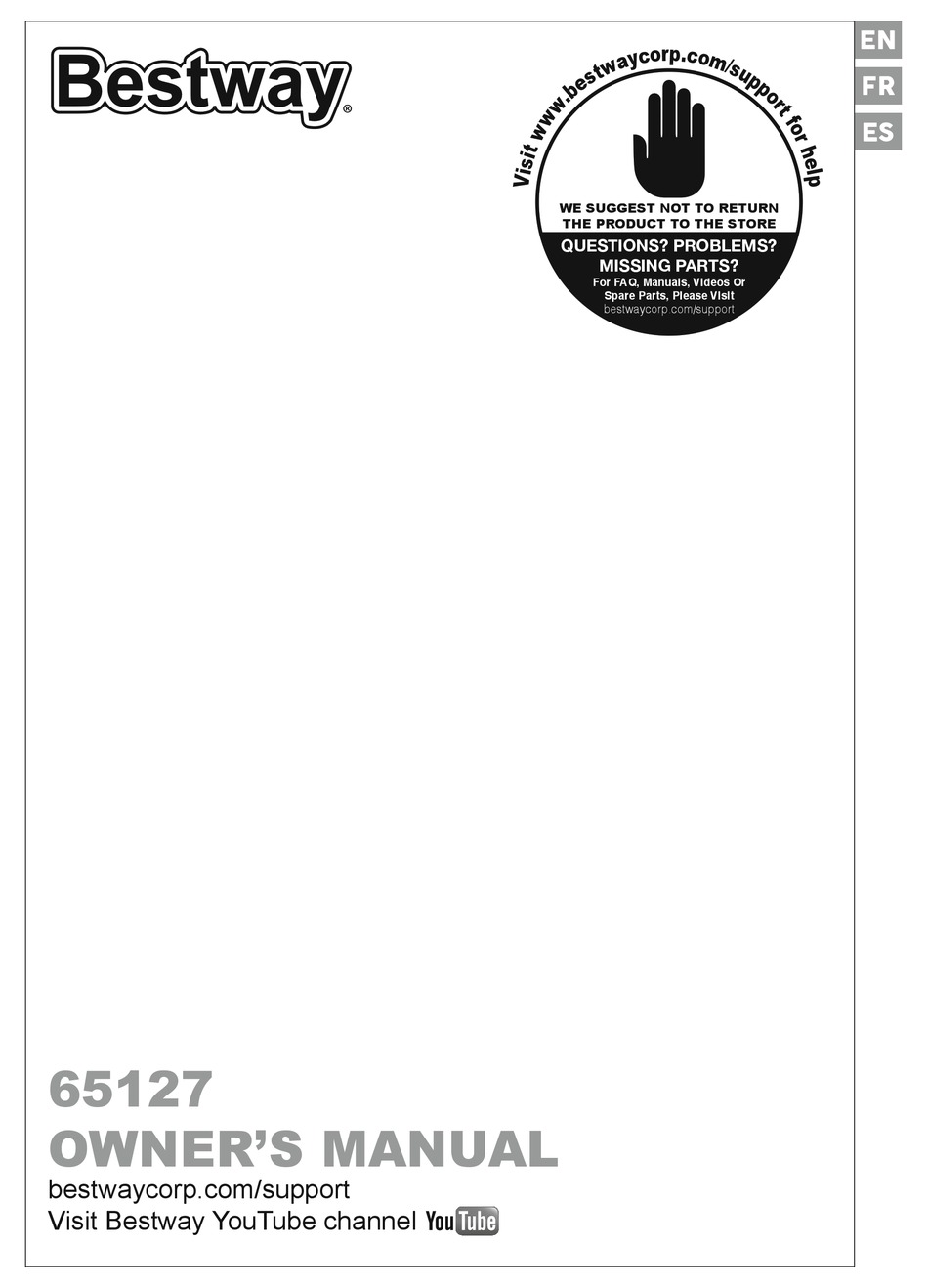 BESTWAY 65127 OWNER'S MANUAL Pdf Download ManualsLib