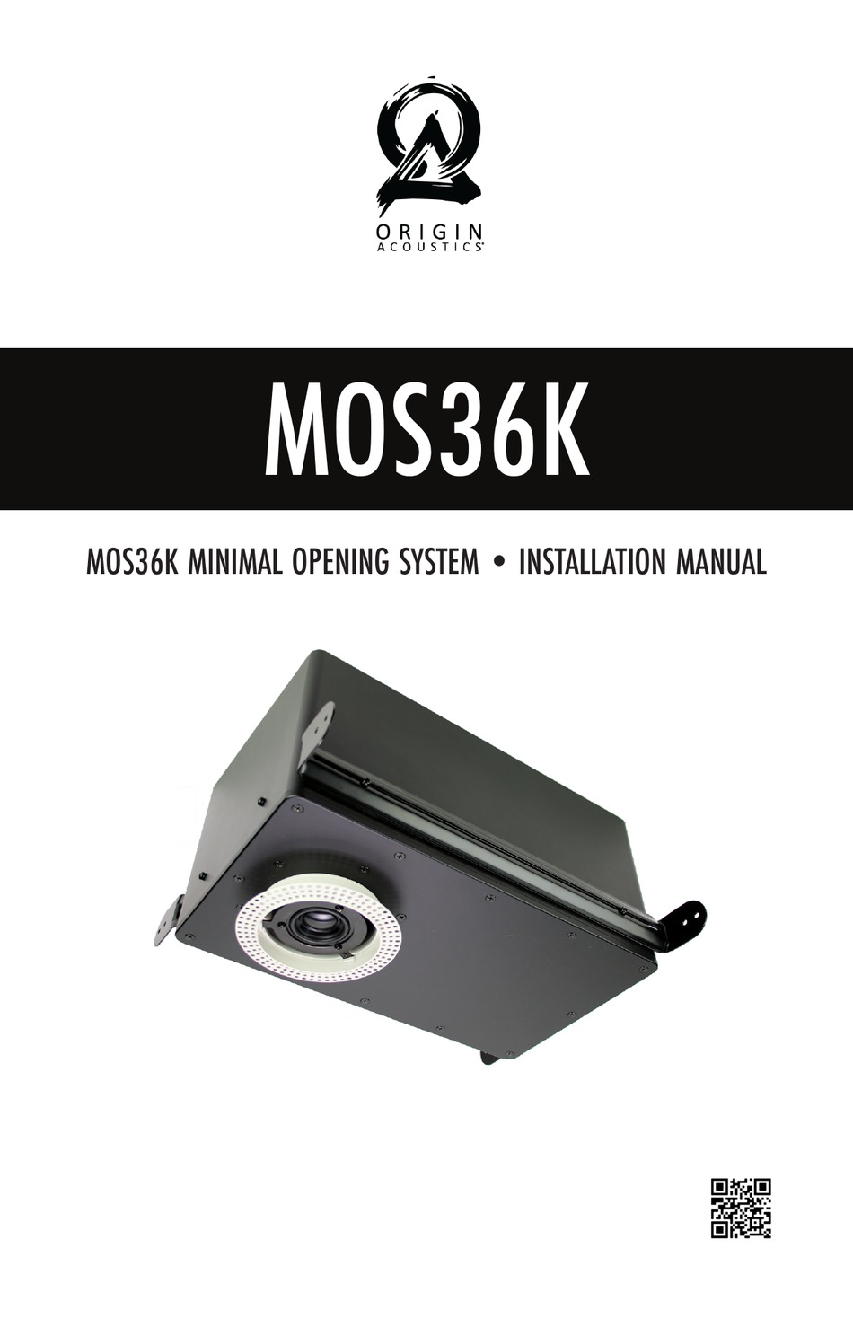 ORIGIN ACOUSTICS MOS36K INSTALLATION MANUAL Pdf Download ManualsLib