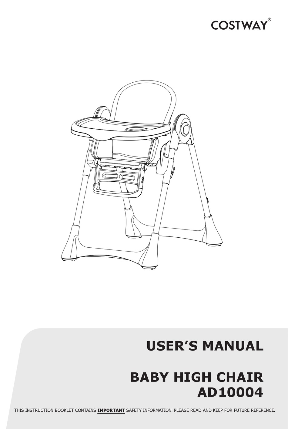 COSTWAY AD10004 USER MANUAL Pdf Download ManualsLib