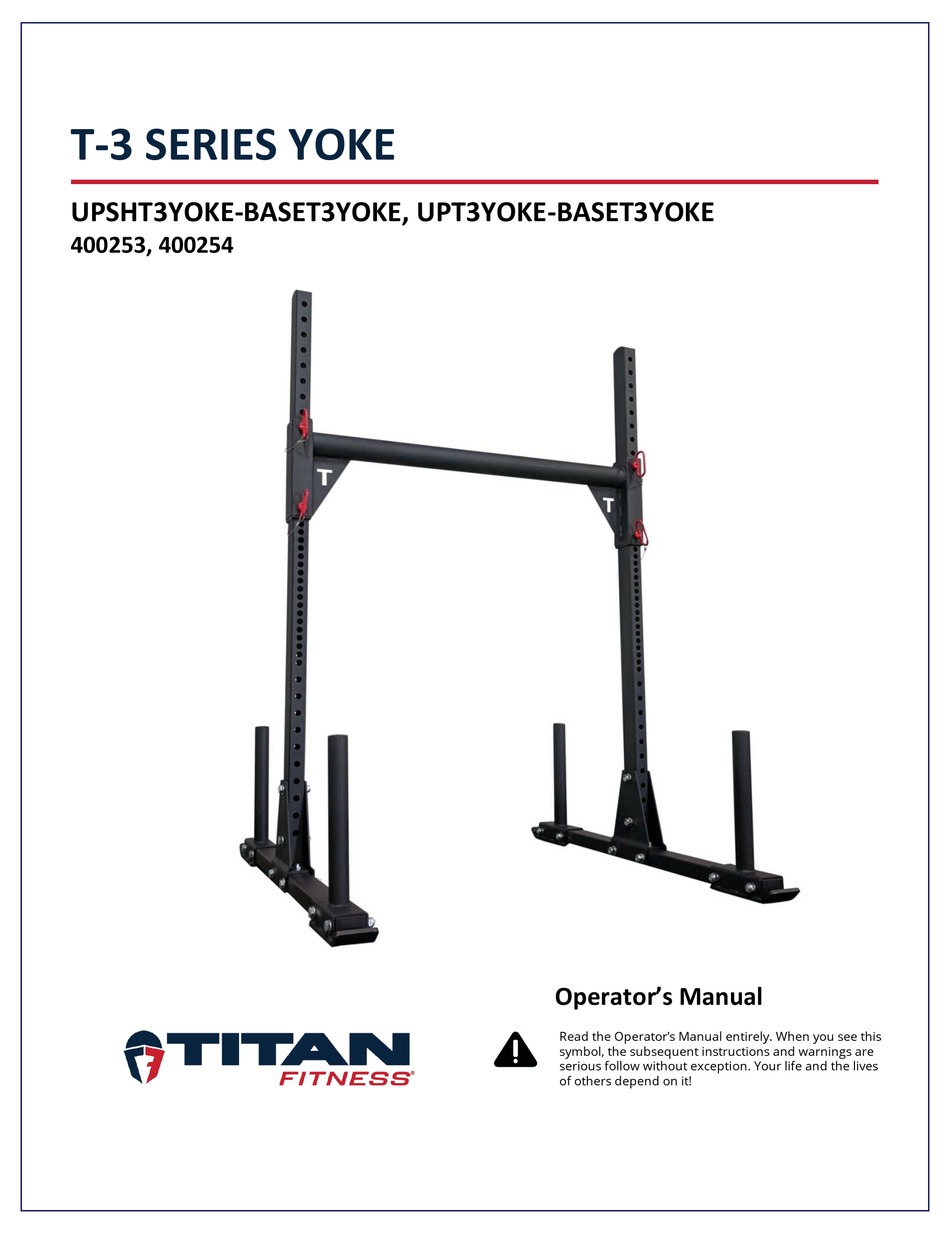 TITAN FITNESS T3 YOKE SERIES OPERATOR