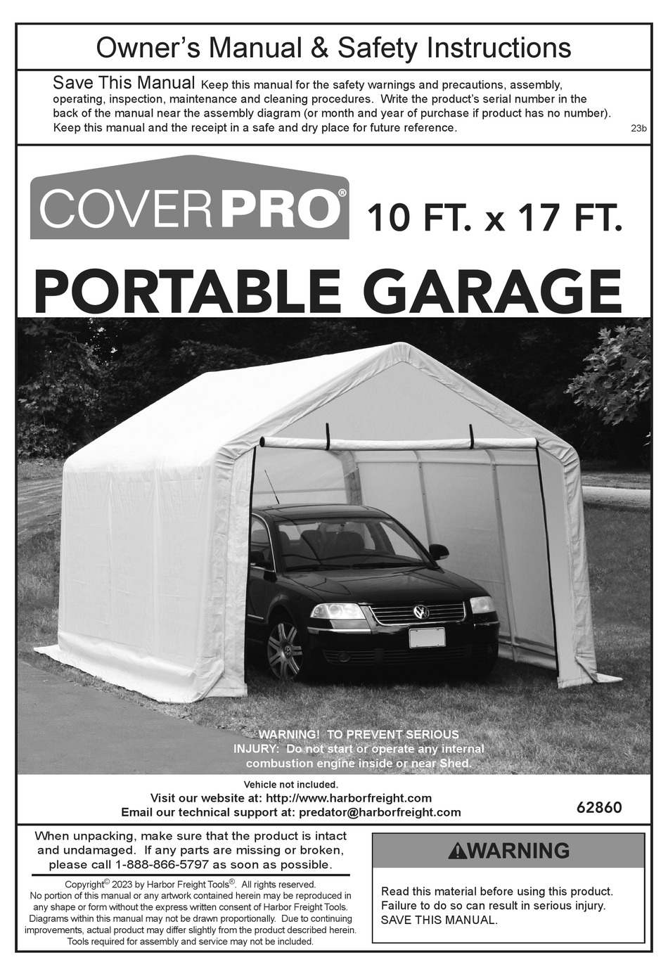 harbor-freight-tools-coverpro-62860-owner-s-manual-pdf-download
