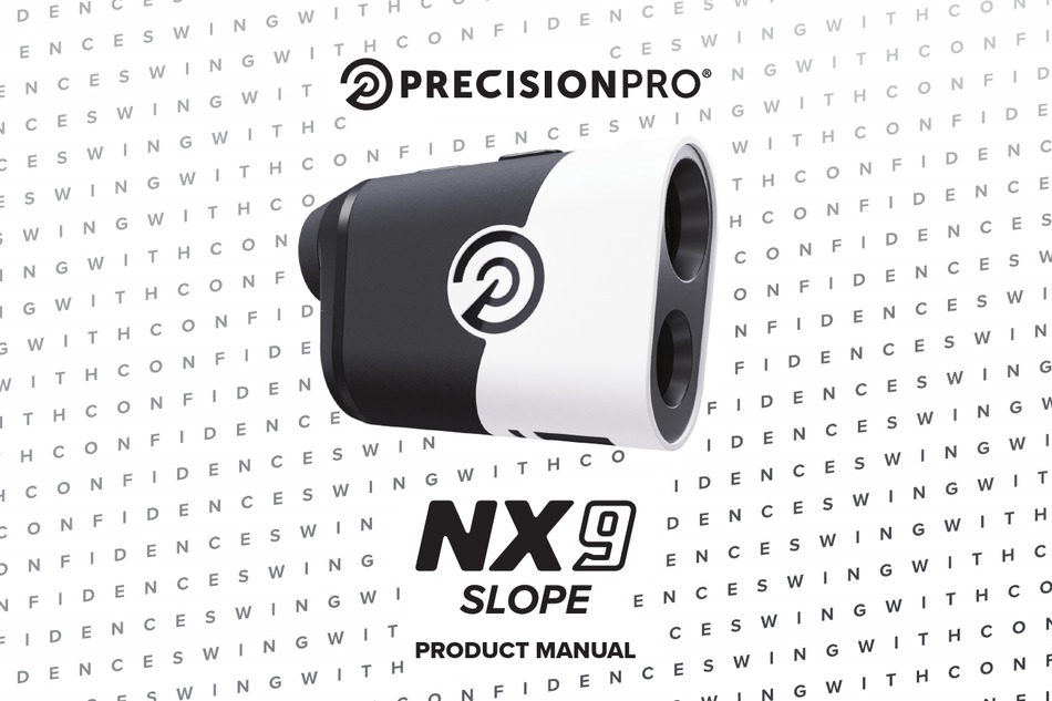 PRECISION PRO NX9 SLOPE PRODUCT MANUAL Pdf Download ManualsLib
