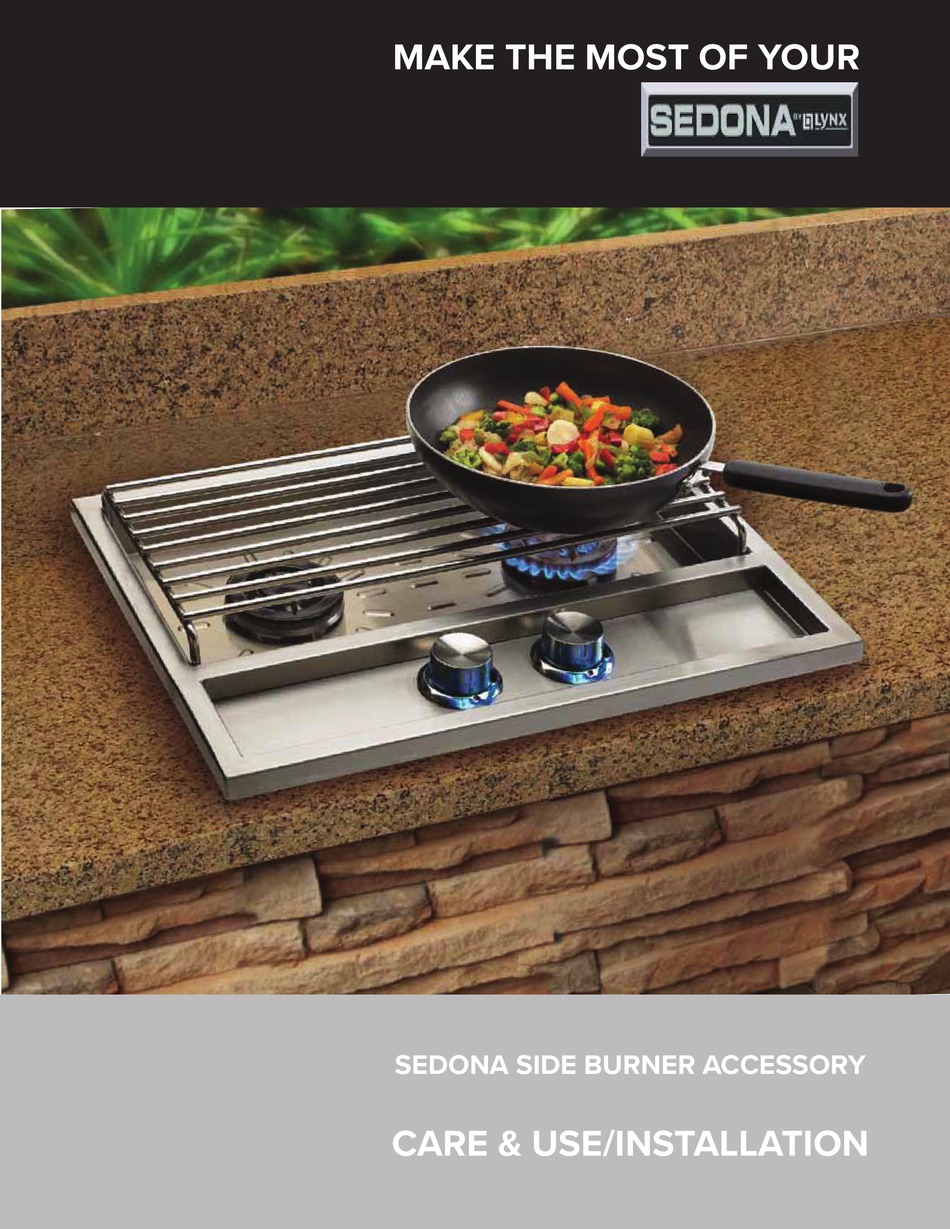 LYNX SEDONA LSB501 CARE & USE/INSTALLATION MANUAL Pdf Download ManualsLib