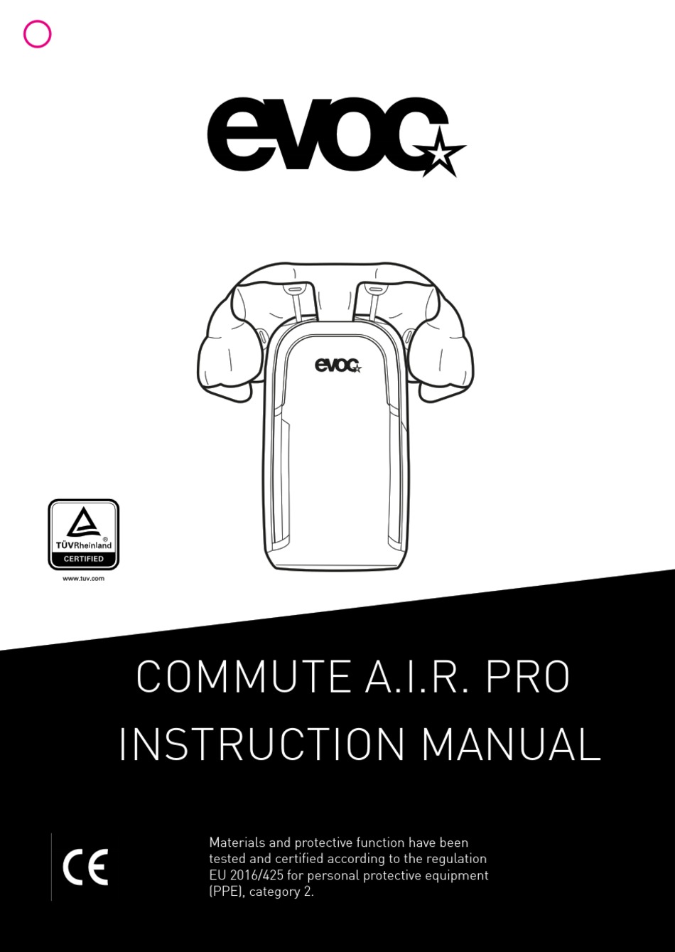 EVOC COMMUTE A.I.R. PRO INSTRUCTION MANUAL Pdf Download ManualsLib