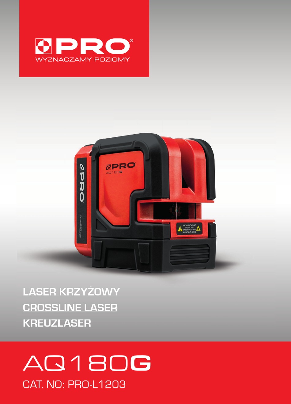 PRO AQ180G MANUAL Pdf Download | ManualsLib