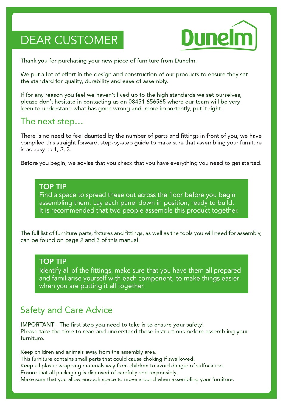 DUNELM YORK LARGE SIDEBOARD 30150574 ASSEMBLY INSTRUCTIONS MANUAL Pdf