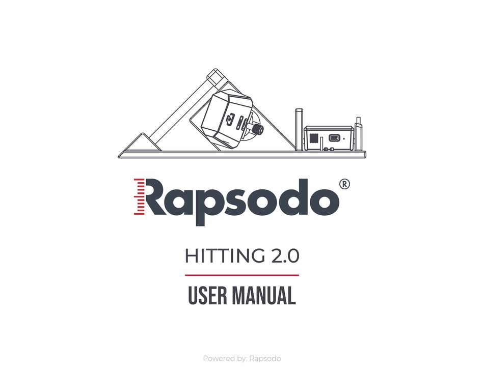 RAPSODO HITTING 2.0 USER MANUAL Pdf Download ManualsLib