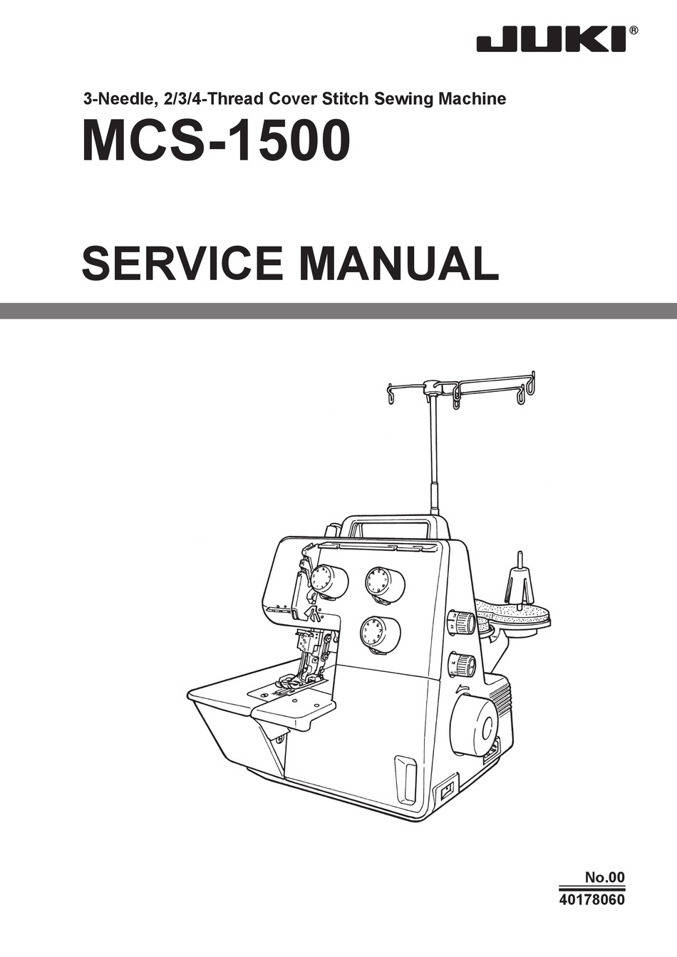 JUKI MCS1500 SERVICE MANUAL Pdf Download ManualsLib