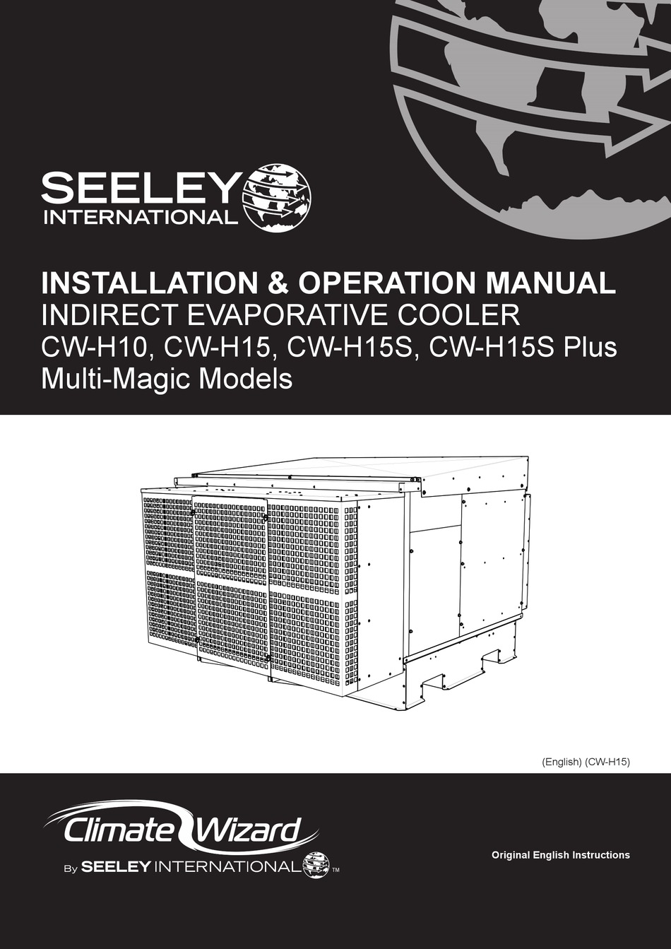 SEELEY INTERNATIONAL CLIMATE WIZARD MULTI-MAGIC CW-H10 INSTALLATION ...