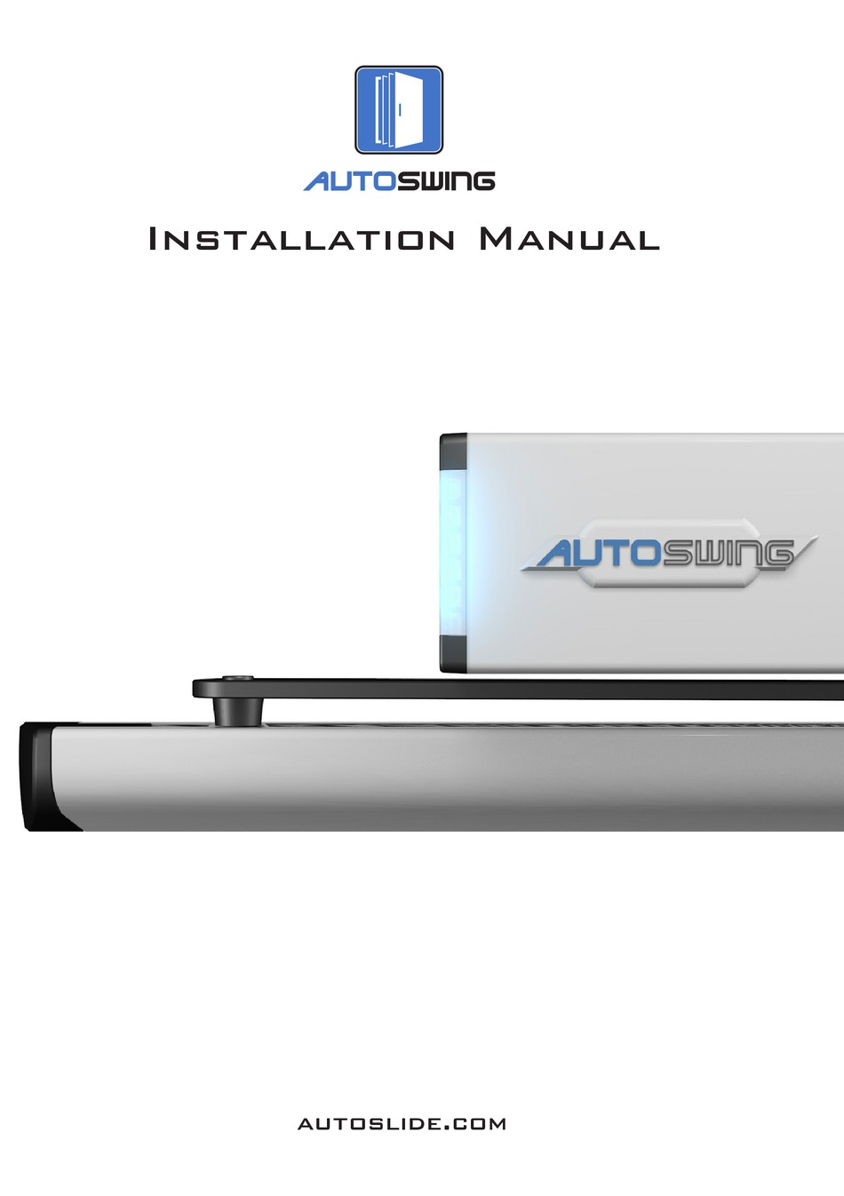 AUTOSLIDE AUTOSWING ASW81 INSTALLATION MANUAL Pdf Download ManualsLib