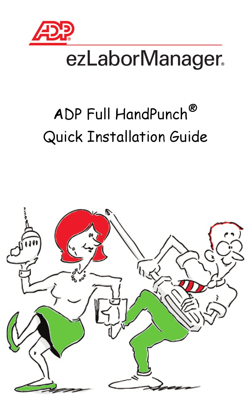 ADP FULL HANDPUNCH QUICK INSTALLATION MANUAL Pdf Download ManualsLib