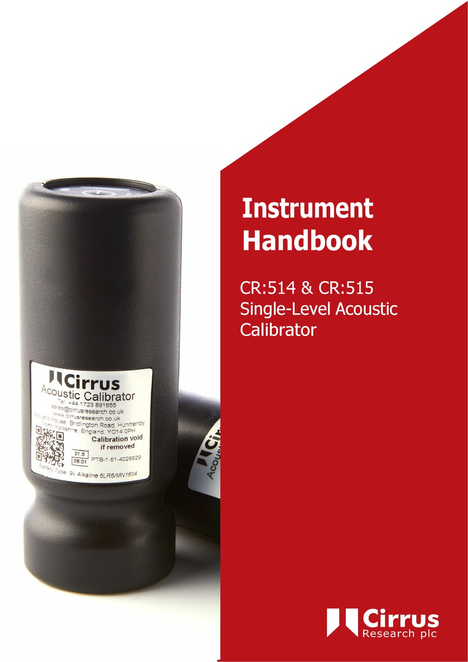 CIRRUS CR514 INSTRUMENT HANDBOOK Pdf Download ManualsLib