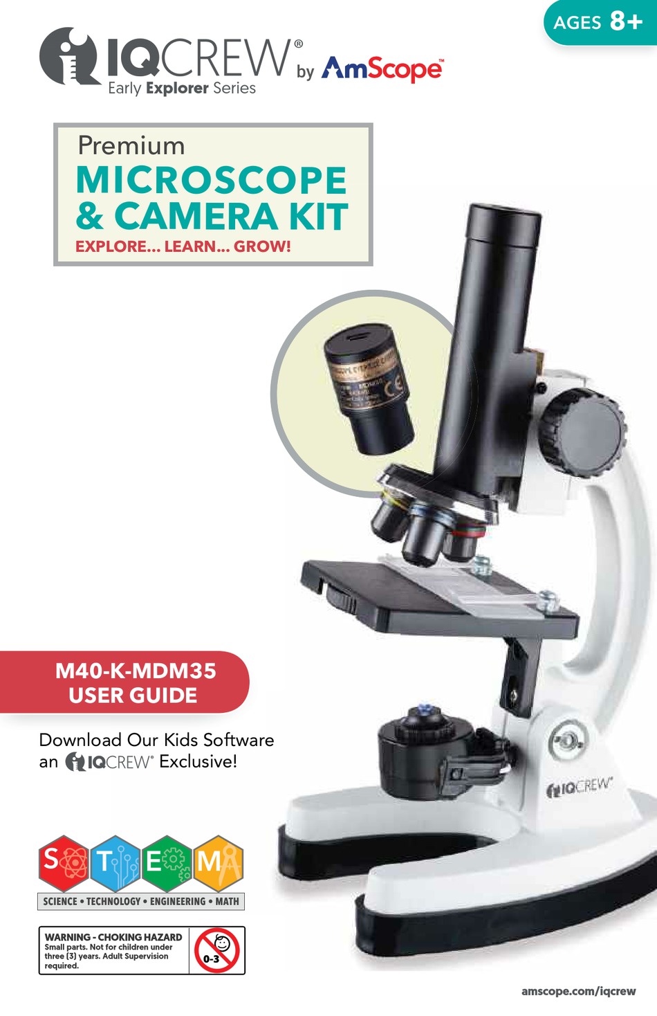 AMSCOPE IQCREW M40KMDM35 USER MANUAL Pdf Download ManualsLib