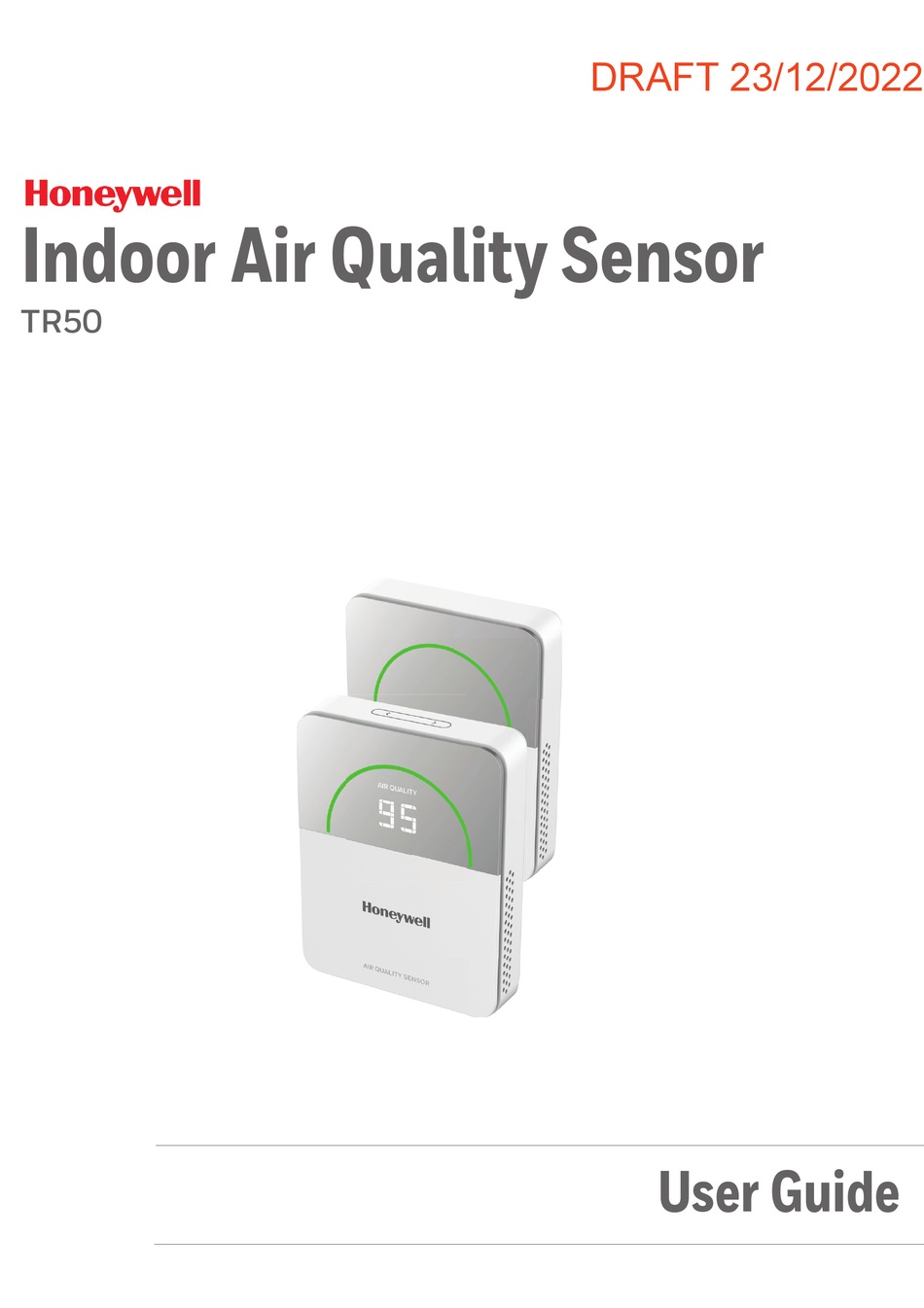 HONEYWELL TR50 USER MANUAL Pdf Download ManualsLib