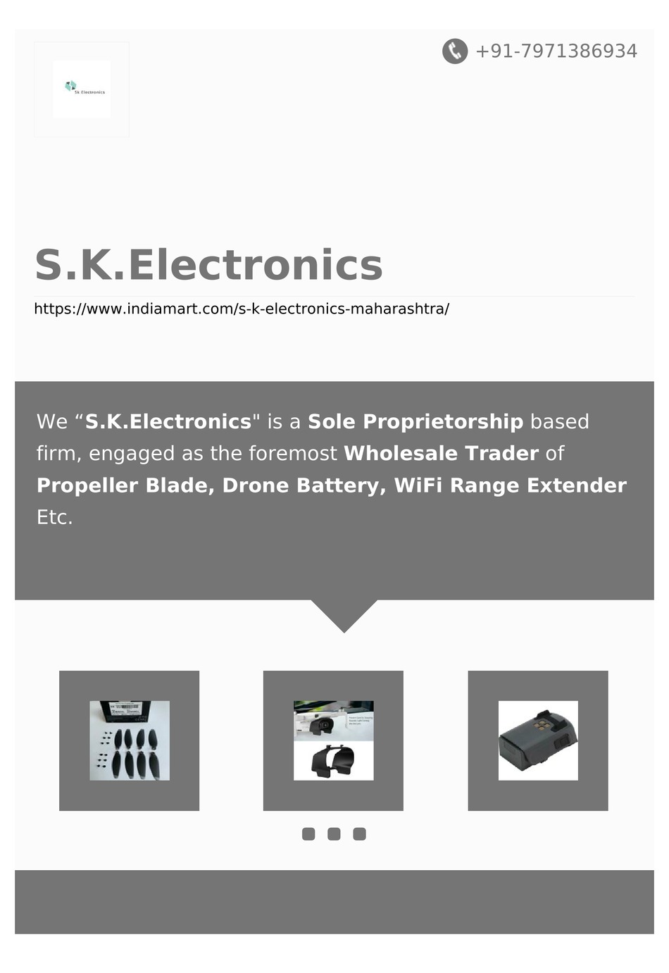 S.K.ELECTRONICS DJI MAVIC MINI MANUAL Pdf Download ManualsLib