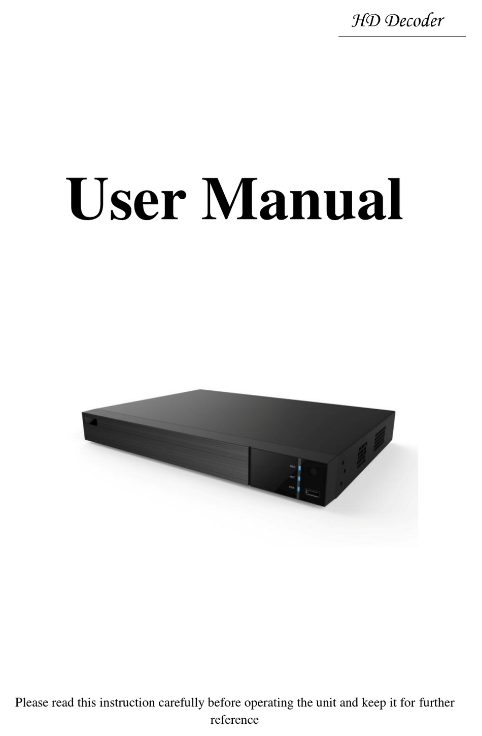 TVT TD 2304 USER MANUAL Pdf Download ManualsLib