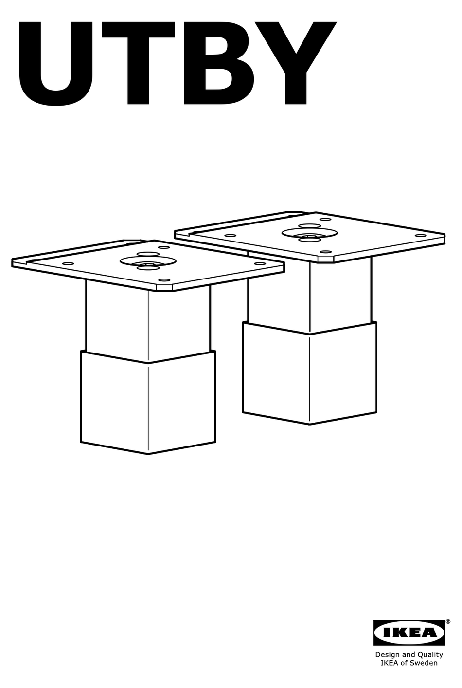 IKEA UTBY MANUAL Pdf Download ManualsLib