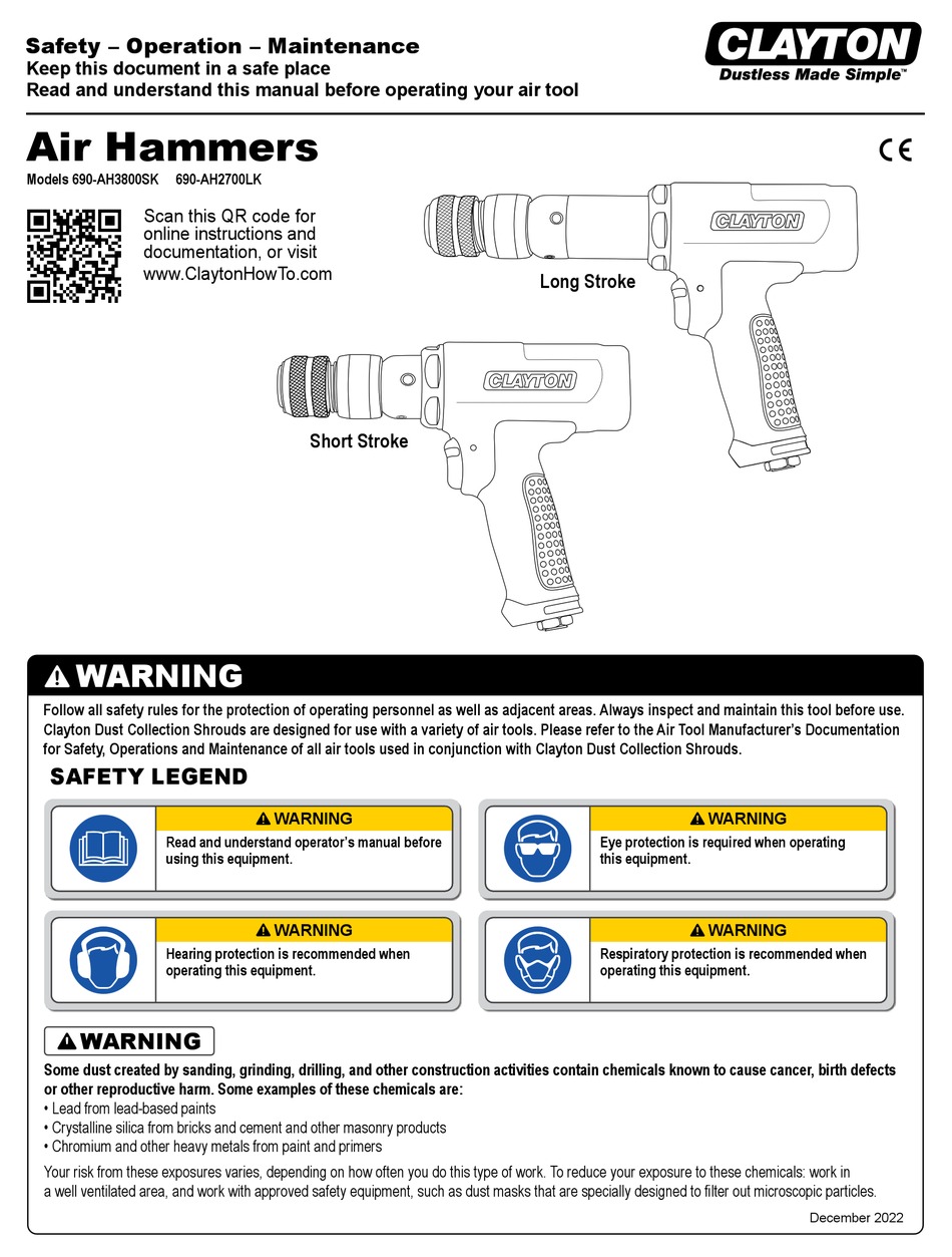 CLAYTON 690AH3800SK INSTALLATION AND OPERATION MANUAL Pdf Download