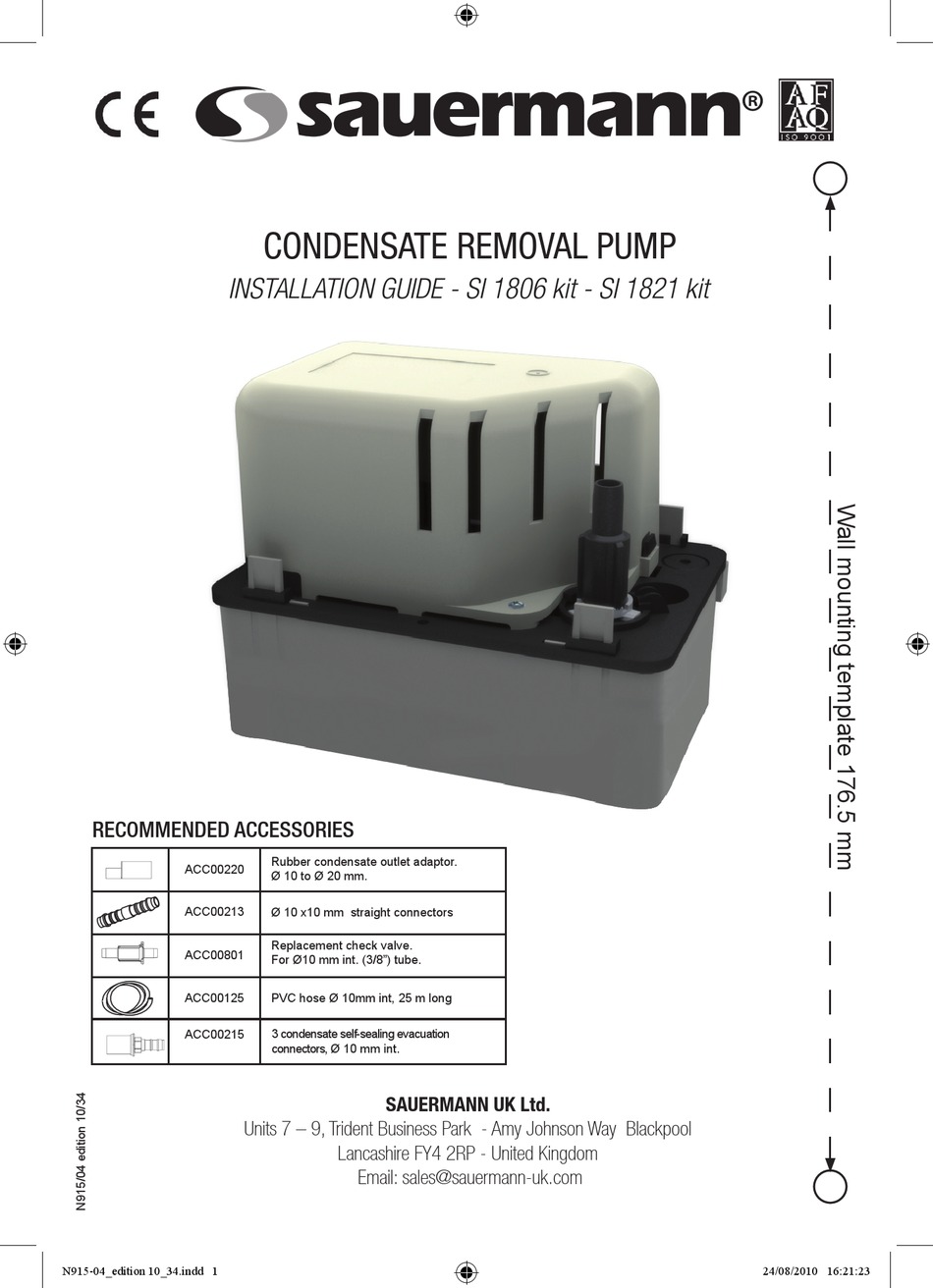 SAUERMANN SI 1806 KIT INSTALLATION MANUAL Pdf Download ManualsLib