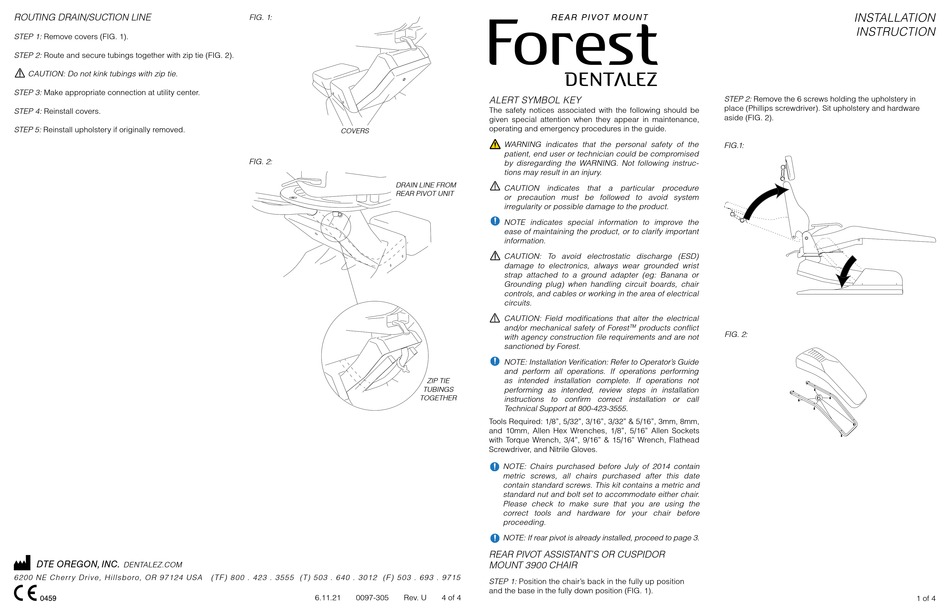 DENTALEZ FOREST INSTALLATION Pdf Download ManualsLib