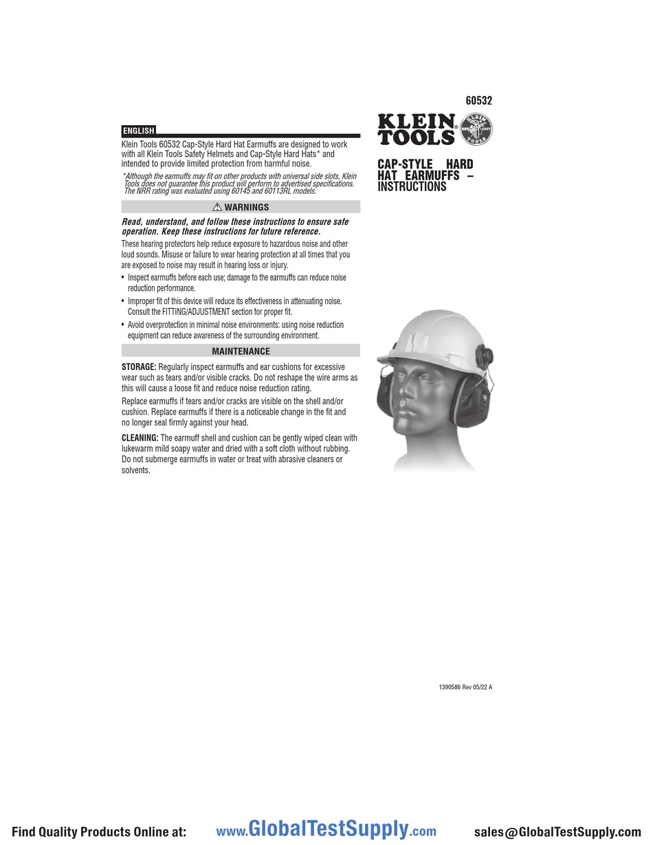 KLEIN TOOLS 60532 INSTRUCTIONS Pdf Download ManualsLib