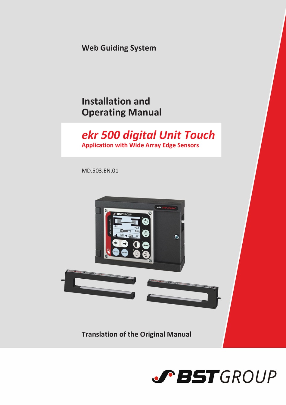 BST EKR 500 DIGITAL UNIT TOUCH INSTALLATION AND OPERATING MANUAL Pdf ...