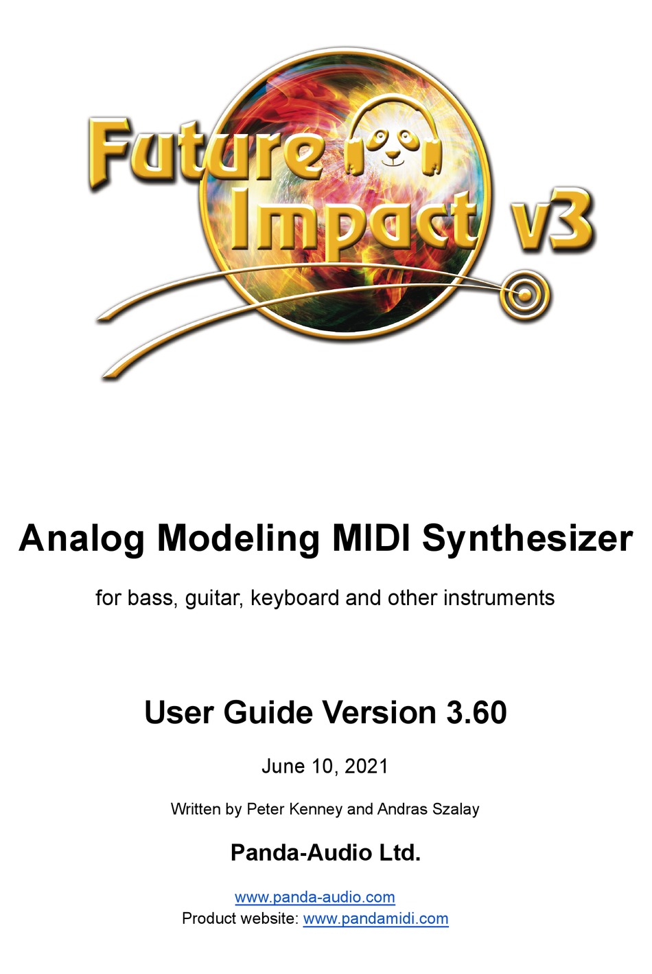 PANDAAUDIO FUTURE IMPACT V3 USER MANUAL Pdf Download ManualsLib