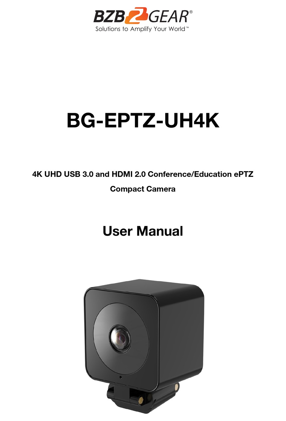 BZB GEAR BGEPTZUH4K USER MANUAL Pdf Download ManualsLib