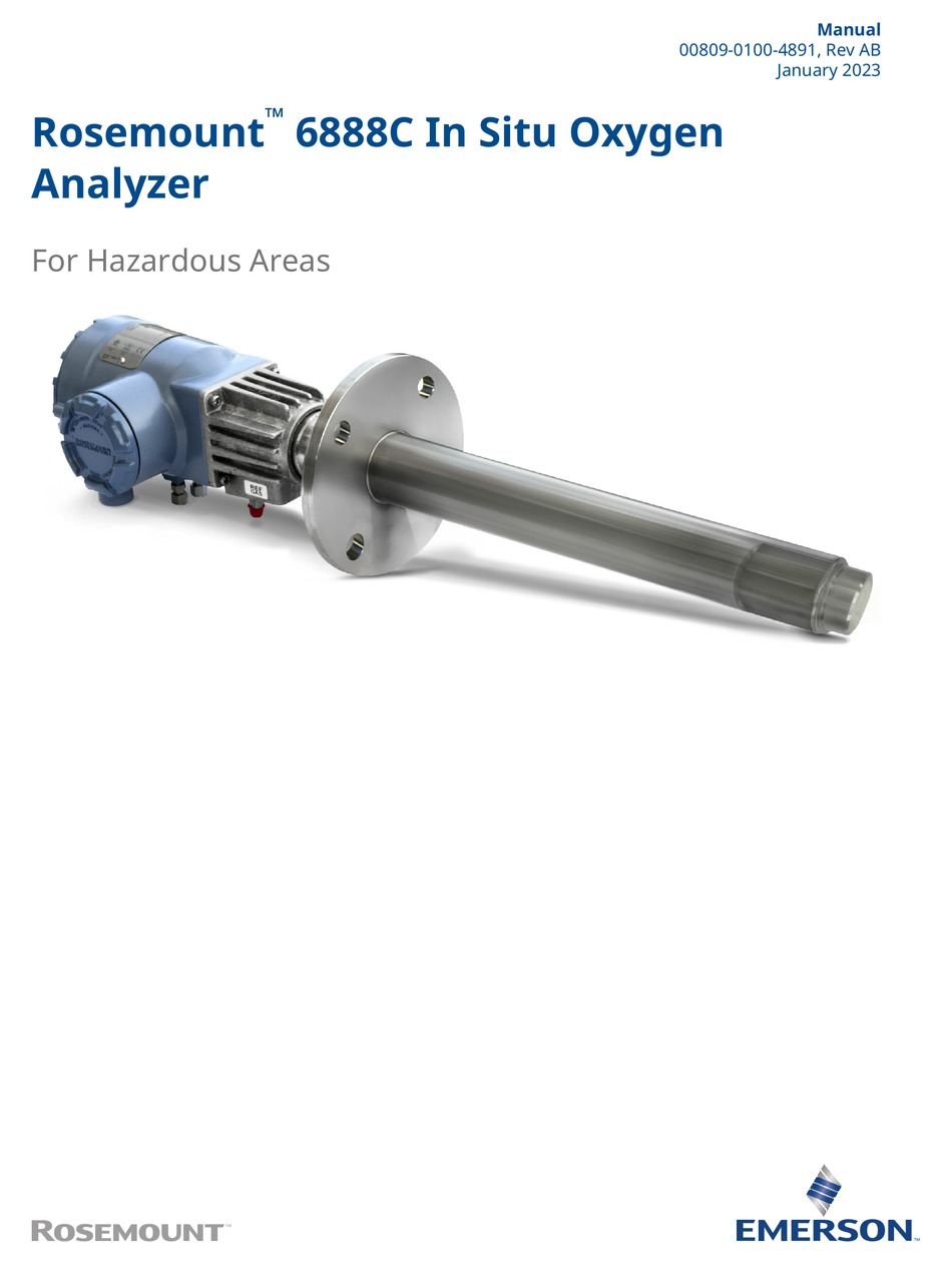 EMERSON ROSEMOUNT 6888C MANUAL Pdf Download ManualsLib