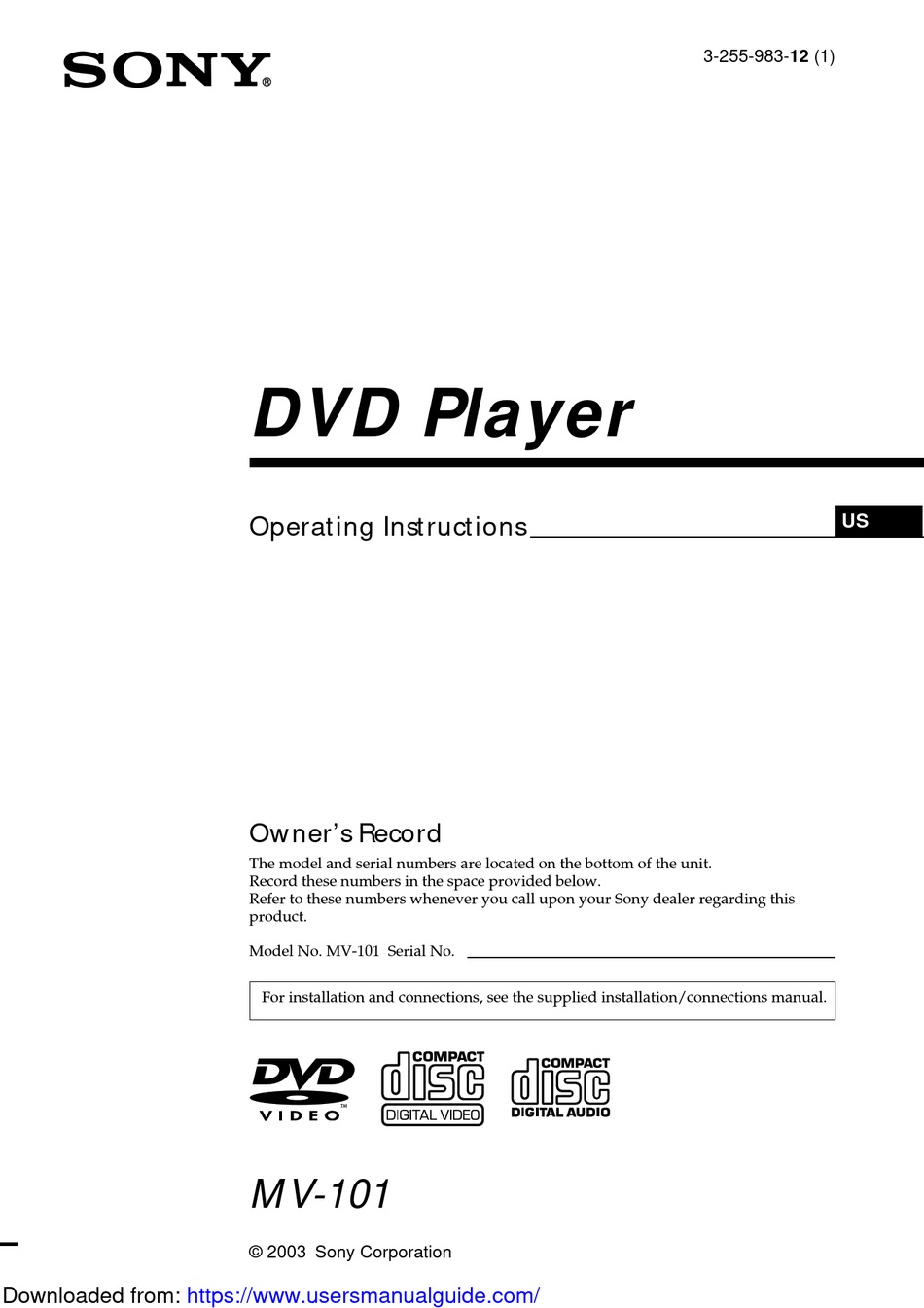 sony-mv-101-operating-instructions-manual-pdf-download-manualslib