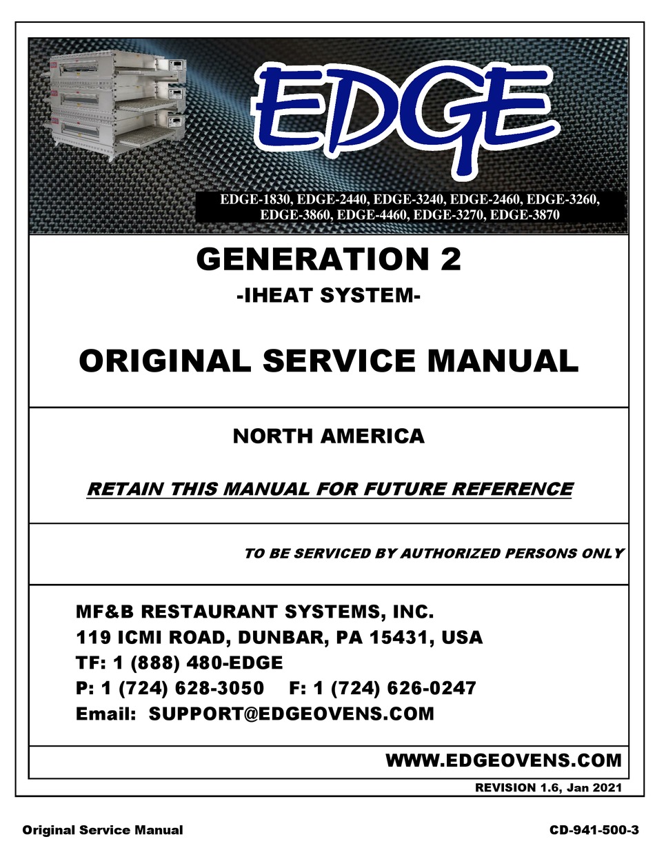 EDGE 1830 ORIGINAL SERVICE MANUAL Pdf Download ManualsLib