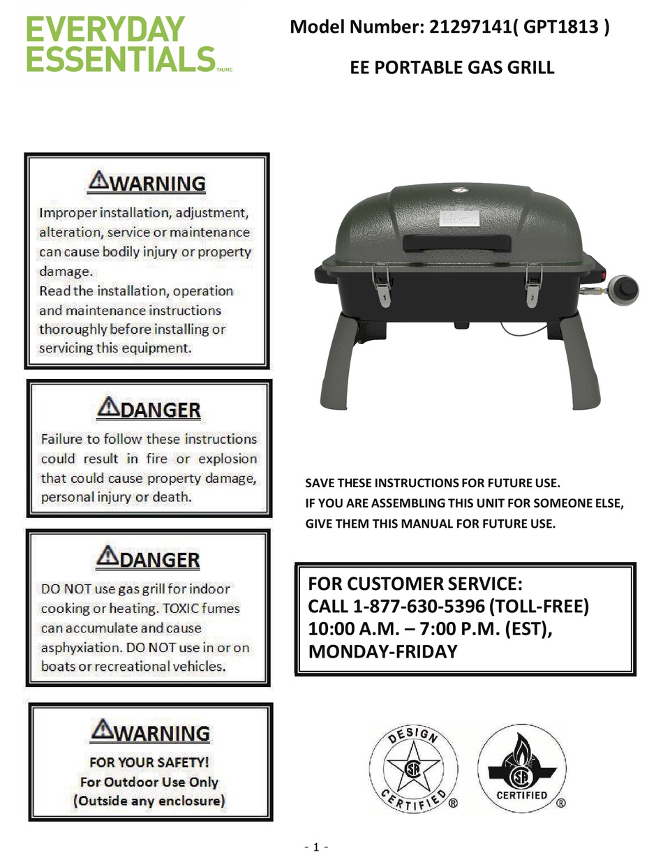 EVERYDAY ESSENTIALS GPT1813 QUICK START MANUAL Pdf Download ManualsLib