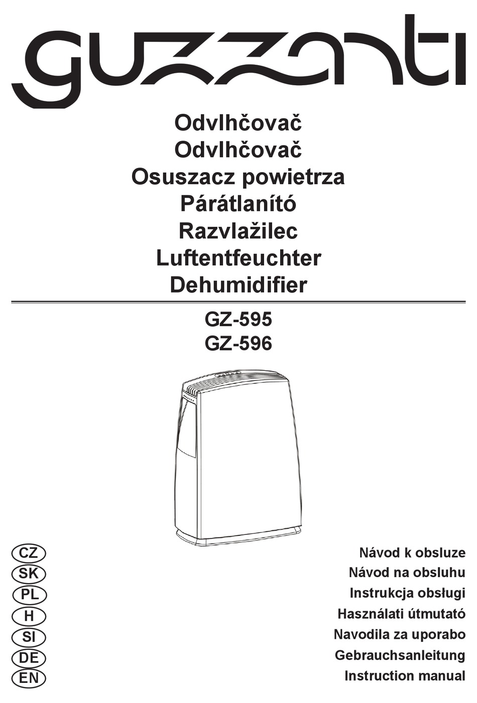 GUZZANTI GZ595 INSTRUCTION MANUAL Pdf Download ManualsLib