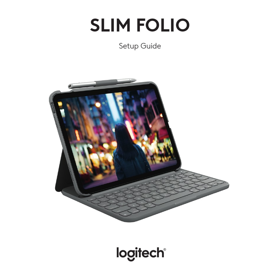 LOGITECH SLIM FOLIO SETUP MANUAL Pdf Download ManualsLib