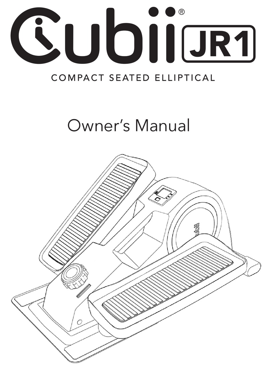 CUBII JR1 OWNER'S MANUAL Pdf Download ManualsLib