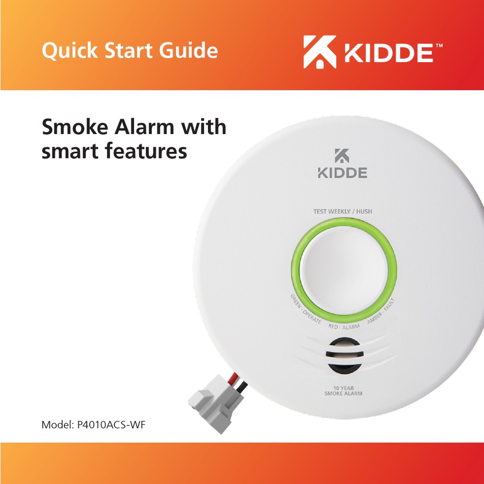 KIDDE P4010ACS-WF QUICK START MANUAL Pdf Download | ManualsLib