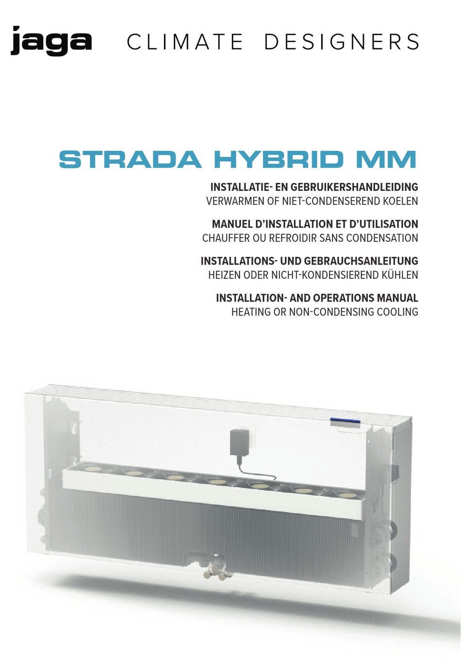 Jaga Strada Hybrid Mm Installation And Operation Manual Pdf Download Manualslib