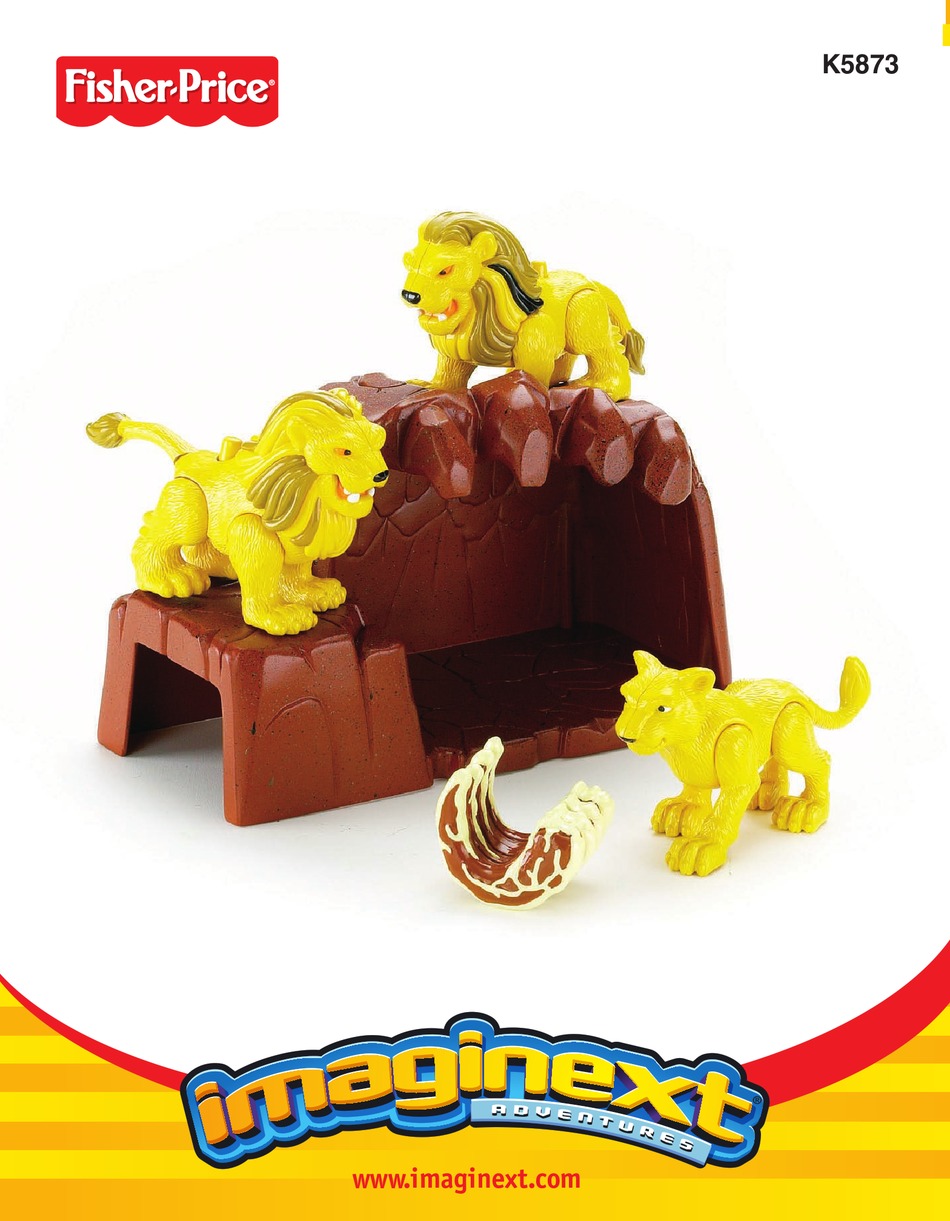 FISHER-PRICE IMAGINEXT ADVENTURES K5873 INSTRUCTIONS MANUAL Pdf ...