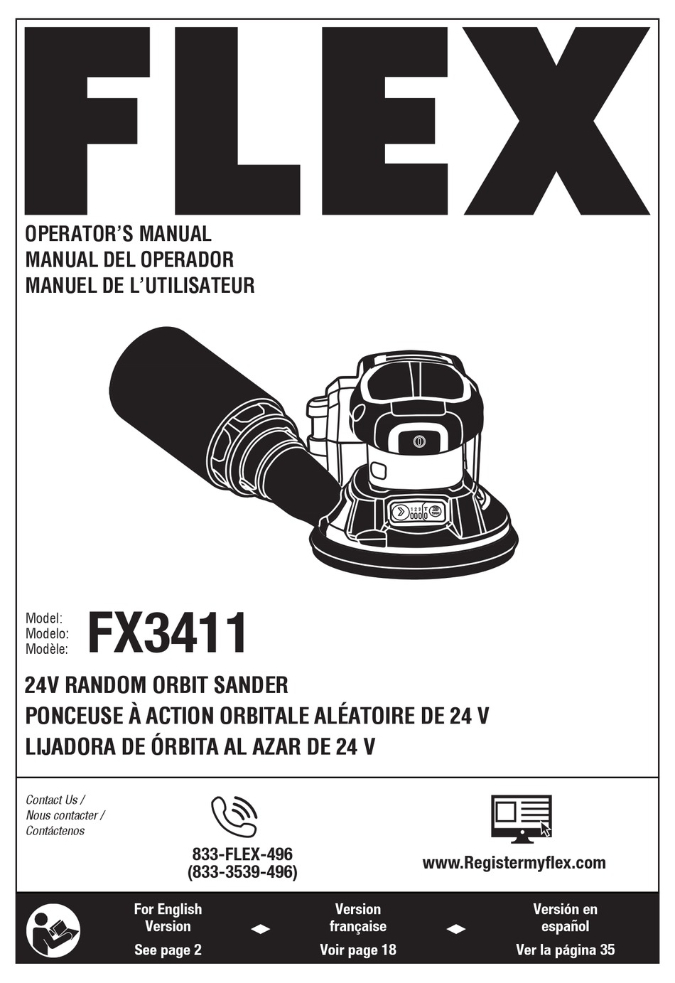 FLEX FX3411 OPERATOR'S MANUAL Pdf Download ManualsLib