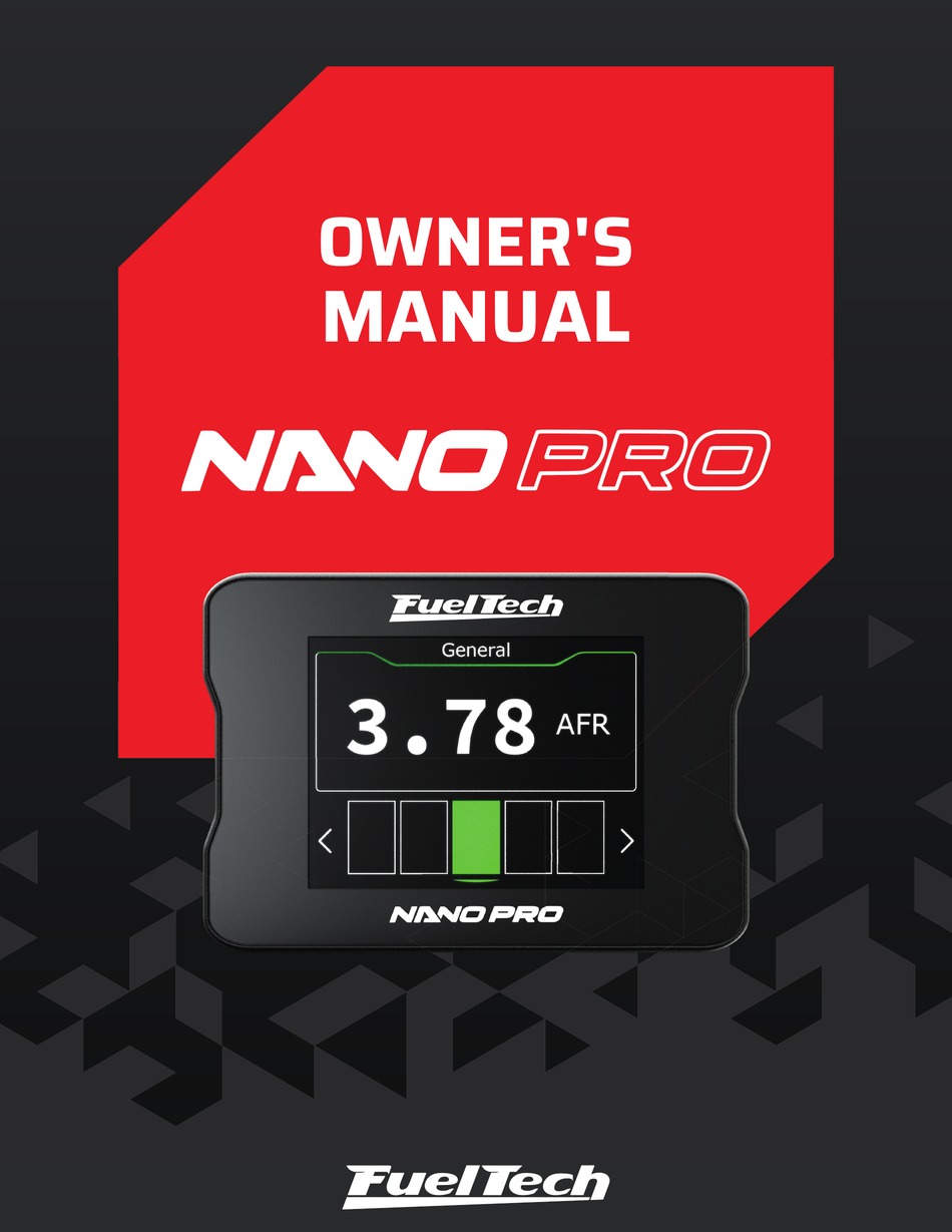 FUELTECH NANO PRO OWNER