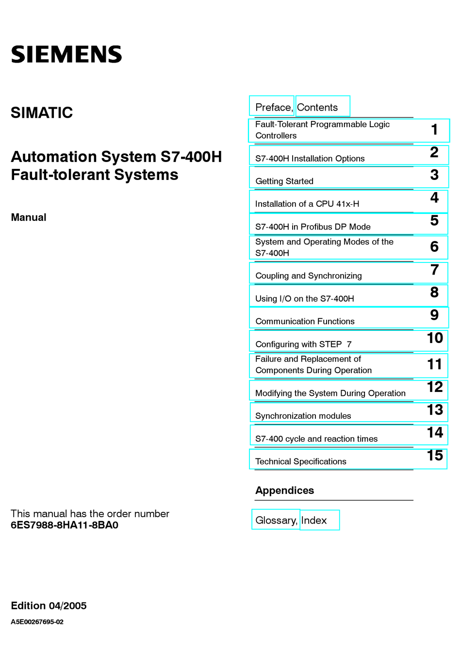 SIEMENS SIMATIC S7-400H MANUAL Pdf Download | ManualsLib