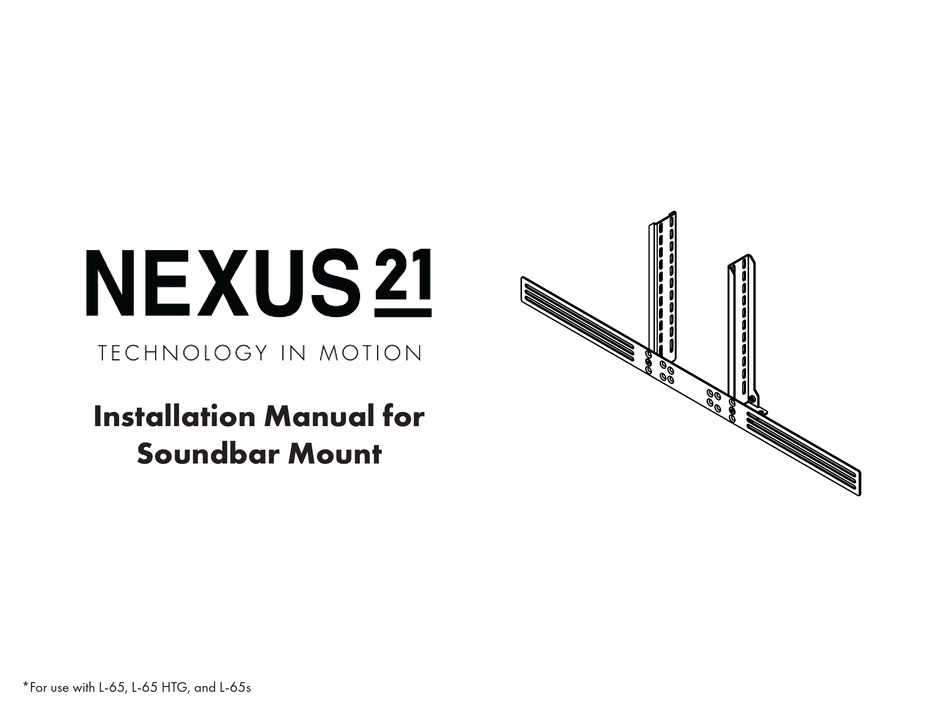 NEXUS 21 L65 INSTALLATION MANUAL Pdf Download ManualsLib