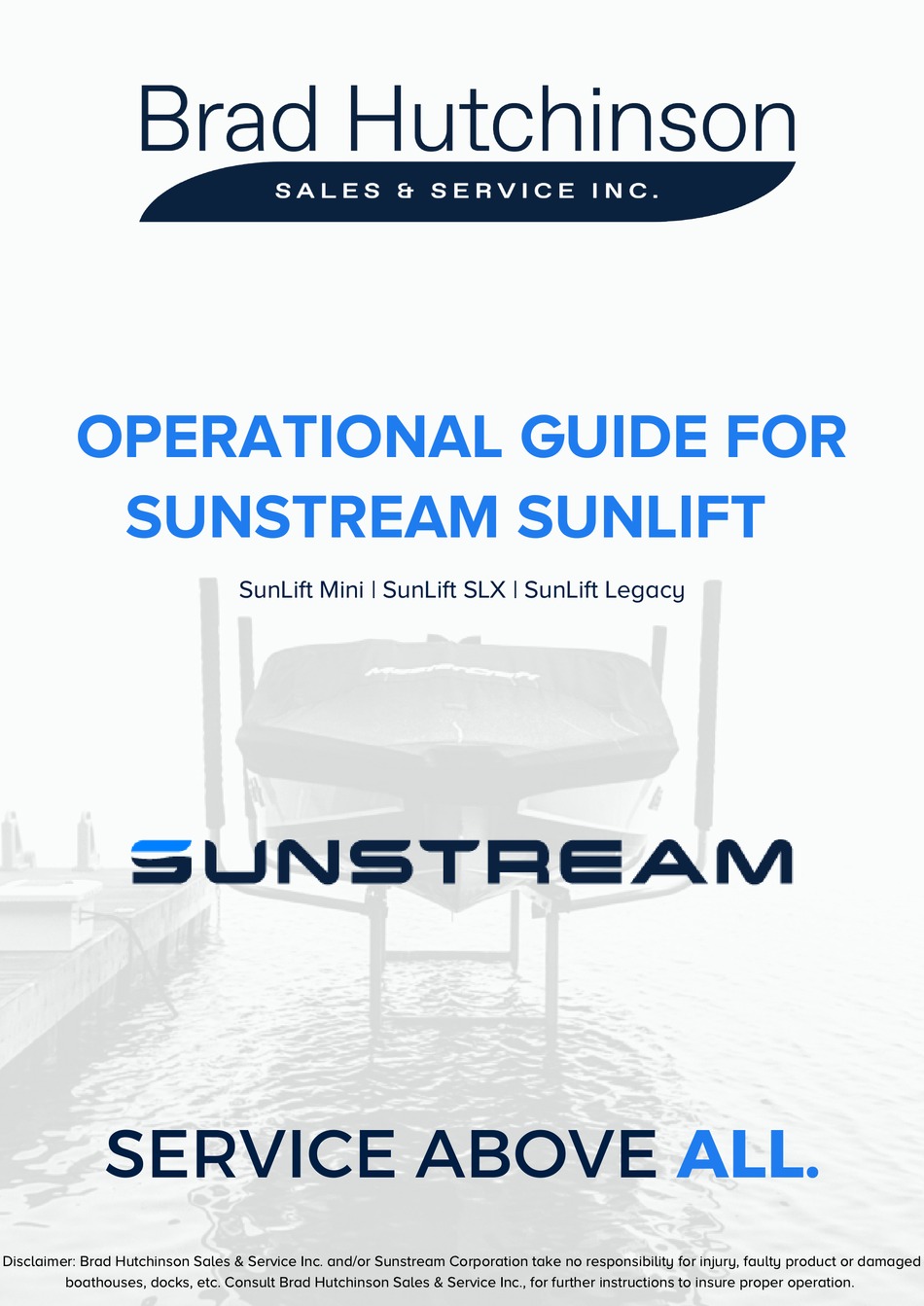SUNSTREAM SUNLIFT MINI OPERATIONAL MANUAL Pdf Download ManualsLib